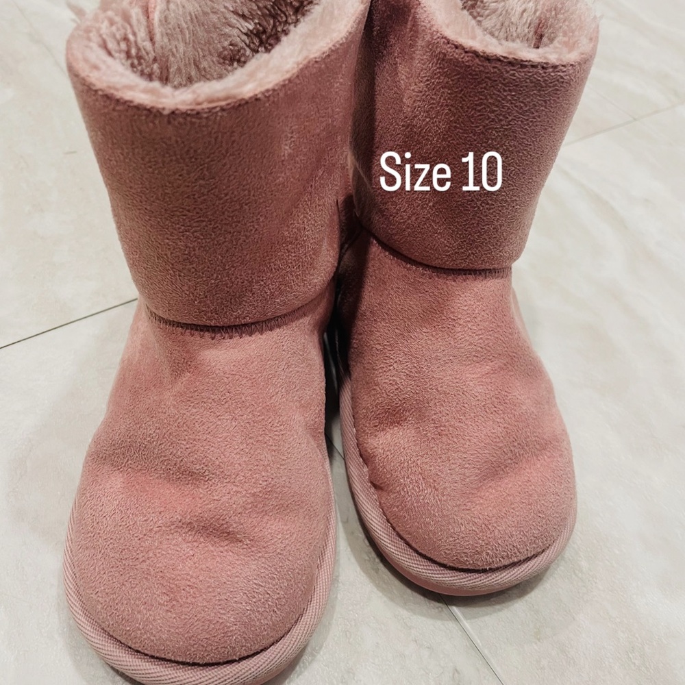 Joe Fresh Pink Kids Boots